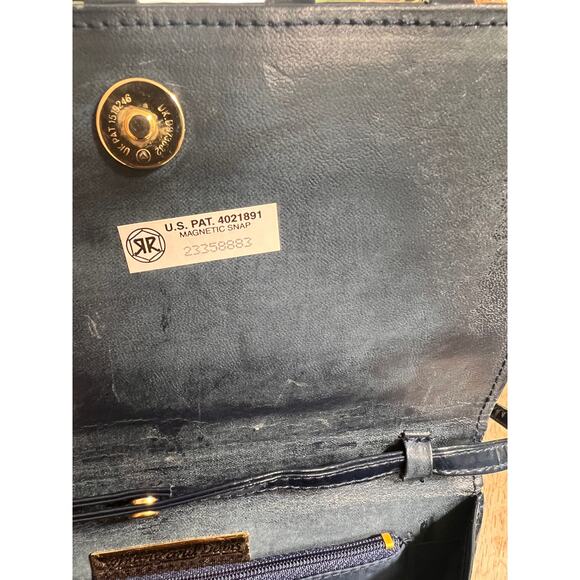 Vintage Whiting & Davis International Patent Leather Crossbody - Picture 6 of 7